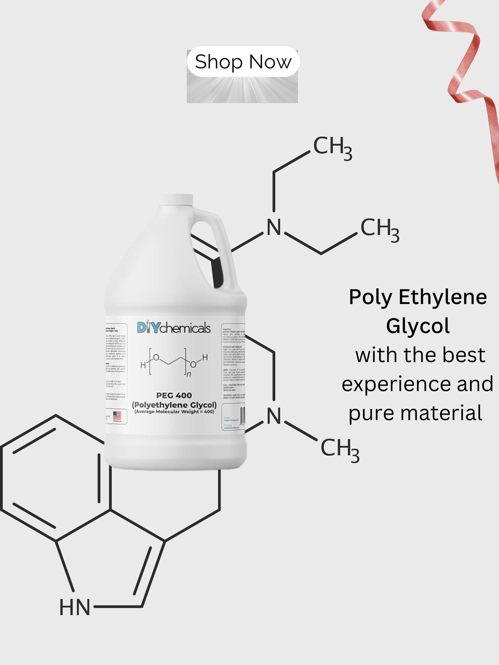 Poly Ethylene Glycol 2.5 kg Lab Grade in Pakistan