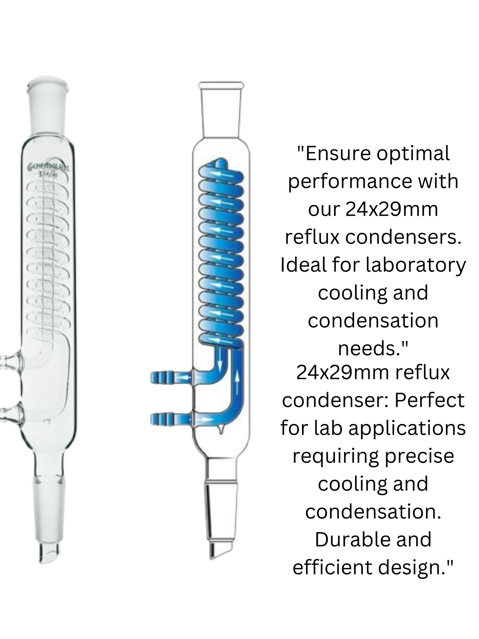 Reflux Condenser 24X29mm in Pakistan