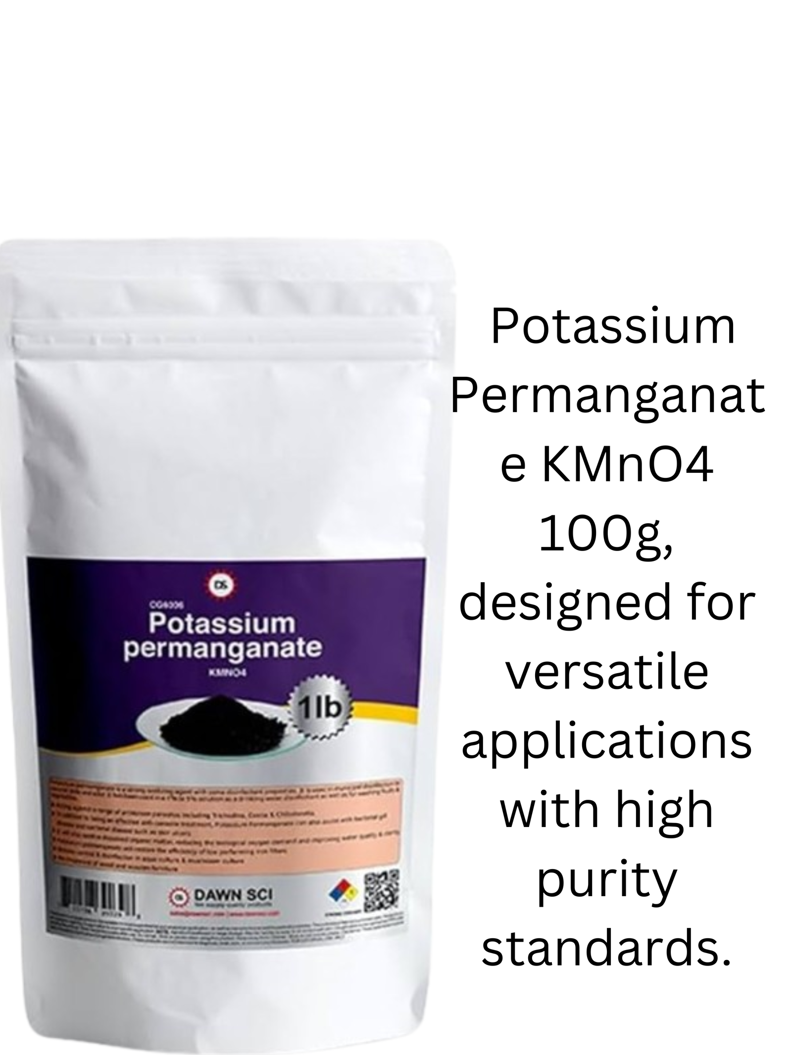 Potassium permanganate KMNO4 100 gram