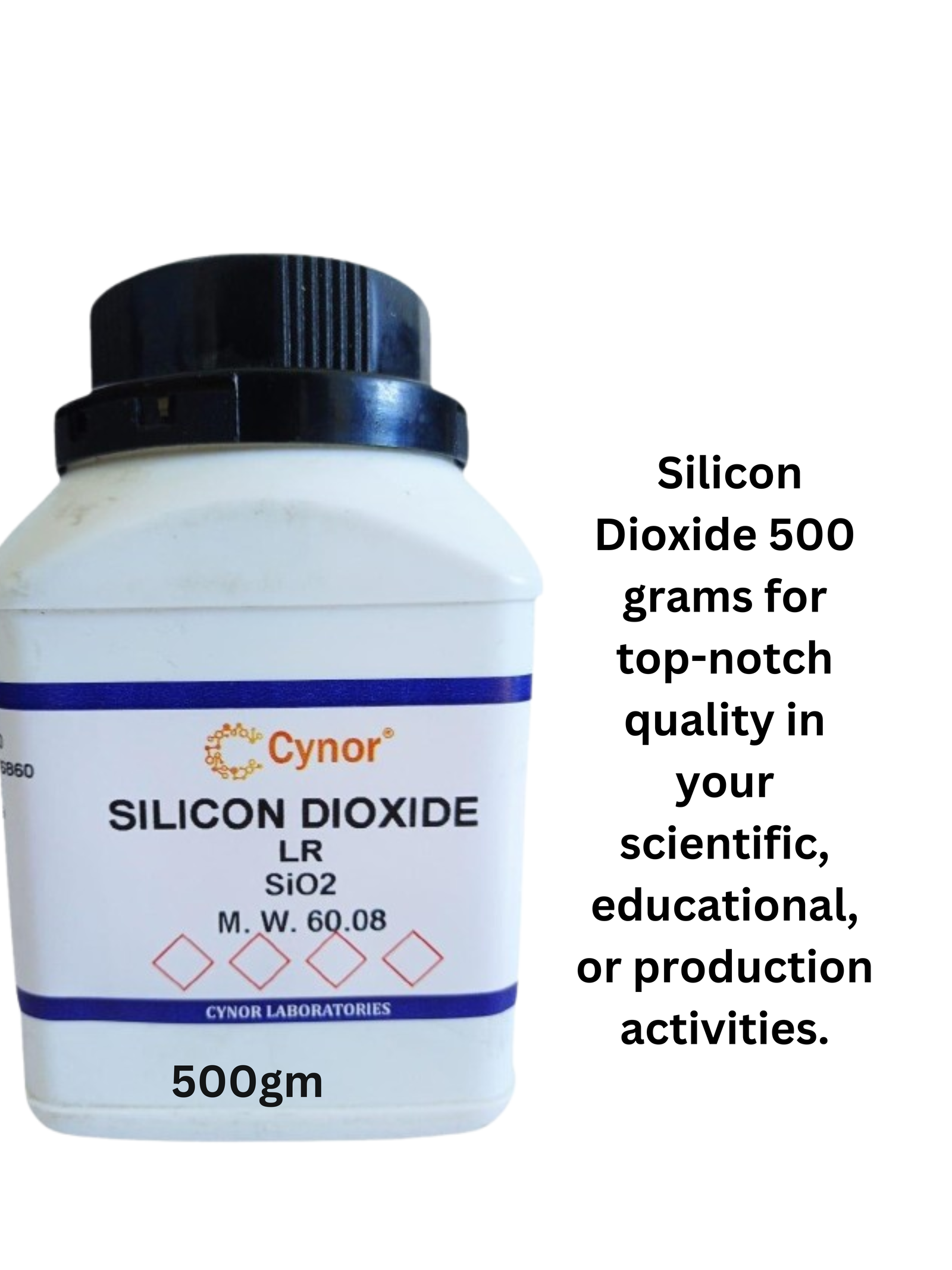 Silicon dioxide 60.08 MW 500 gram